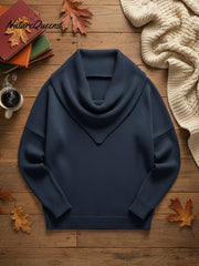 Eleganter Strickpullover mit Rollkragen – Zeitloser Komfort und müheloser Stil 