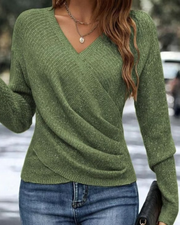 Eleganter, lässiger Damen-Strickpullover, langärmlig, warm, ideal für Frühling und Herbst, koreanischer Stil, modisches Oberteil für die Feiertage 