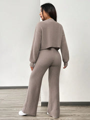 Ultraweiches Strickset für Damen – Gemütlicher Komfort und Stil für Herbst und Winter 