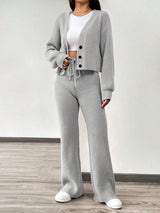 Ultraweiches Strickset für Damen – Gemütlicher Komfort und Stil für Herbst und Winter 