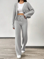 Ultraweiches Strickset für Damen – Gemütlicher Komfort und Stil für Herbst und Winter 