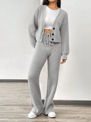 Ultraweiches Strickset für Damen – Gemütlicher Komfort und Stil für Herbst und Winter 