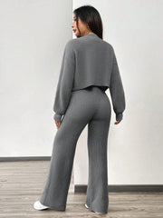 Ultraweiches Strickset für Damen – Gemütlicher Komfort und Stil für Herbst und Winter 