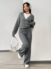 Ultraweiches Strickset für Damen – Gemütlicher Komfort und Stil für Herbst und Winter 