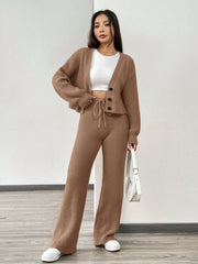 Ultraweiches Strickset für Damen – Gemütlicher Komfort und Stil für Herbst und Winter 