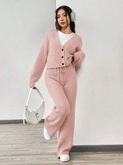 Ultraweiches Strickset für Damen – Gemütlicher Komfort und Stil für Herbst und Winter 