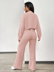 Ultraweiches Strickset für Damen – Gemütlicher Komfort und Stil für Herbst und Winter 